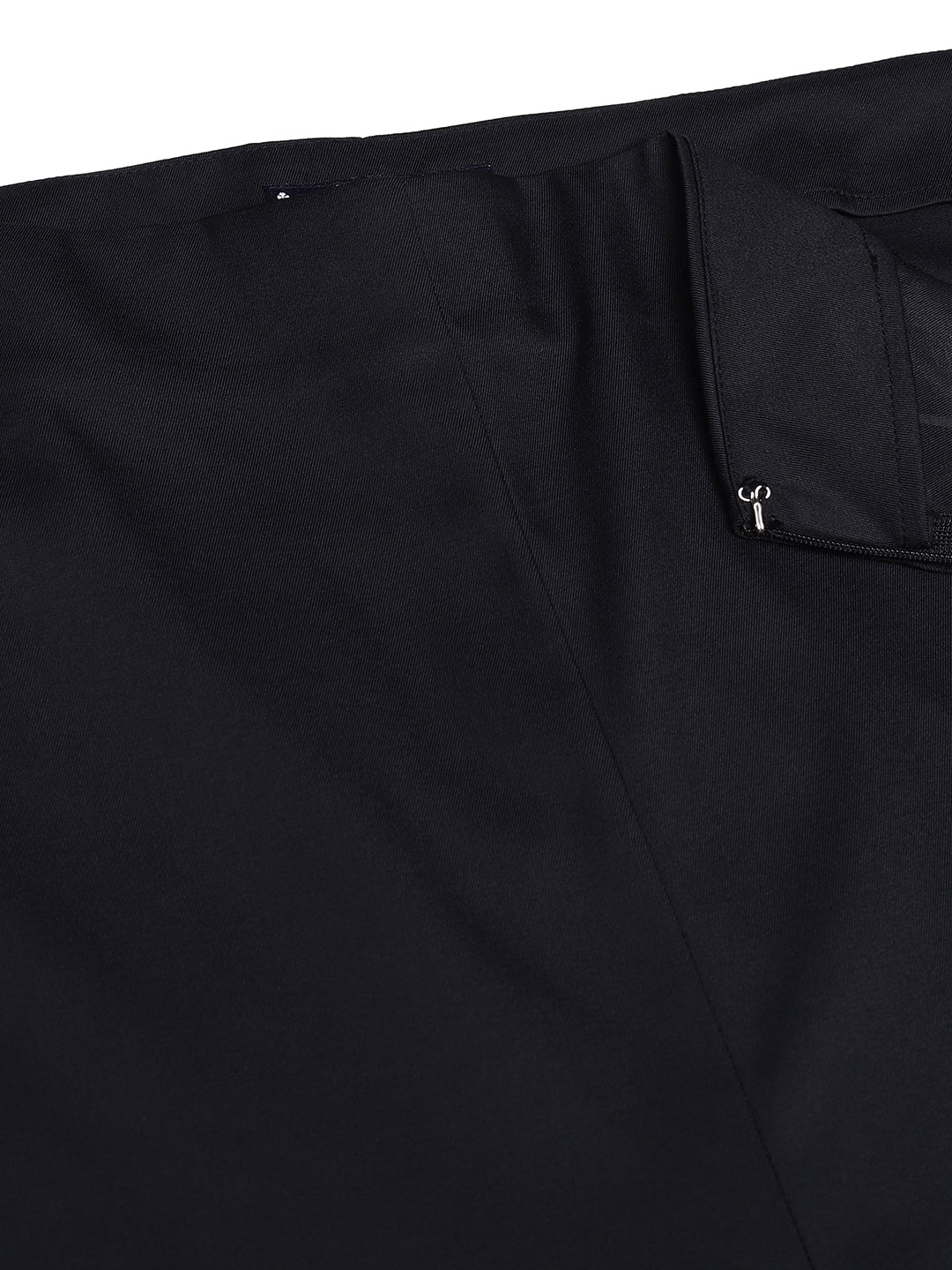 Women Black Side Zip Trouser