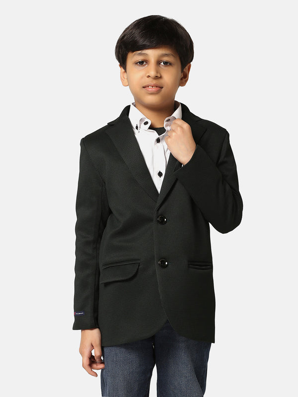 Boys Green Blazer