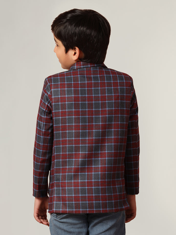Kids Checkecd Jacket
