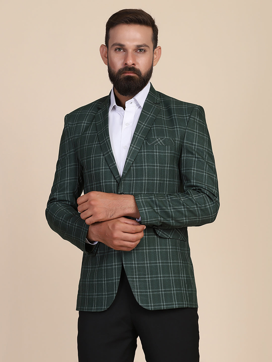Tweed Check Men Suit - Tahvo India