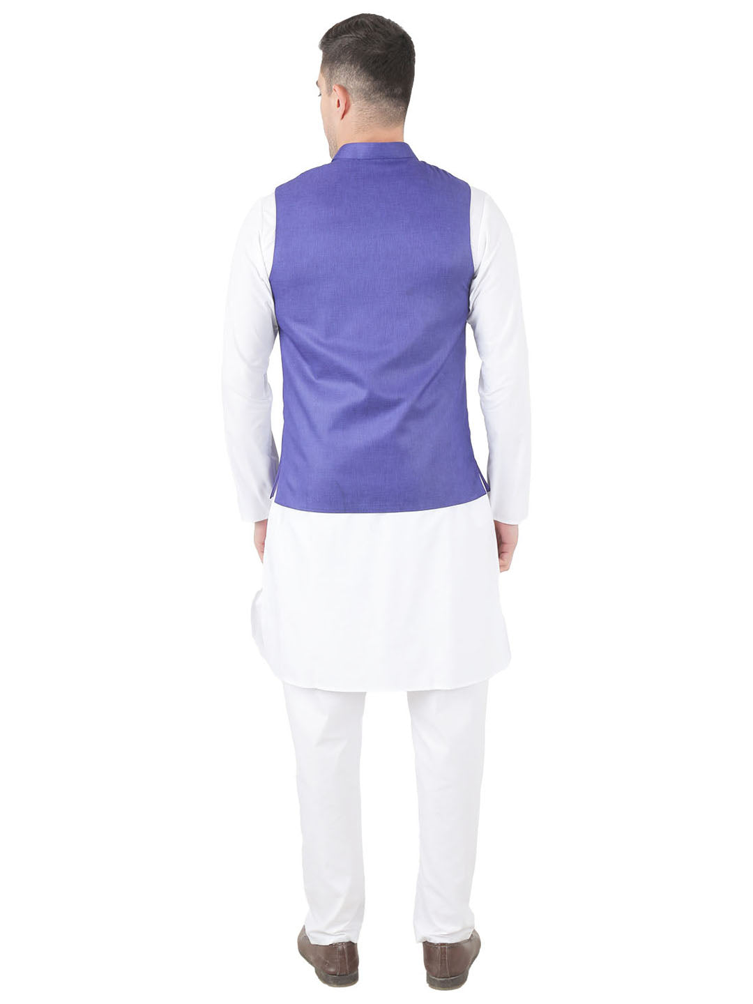 Men Kurta Set With Jacket - Tahvo India