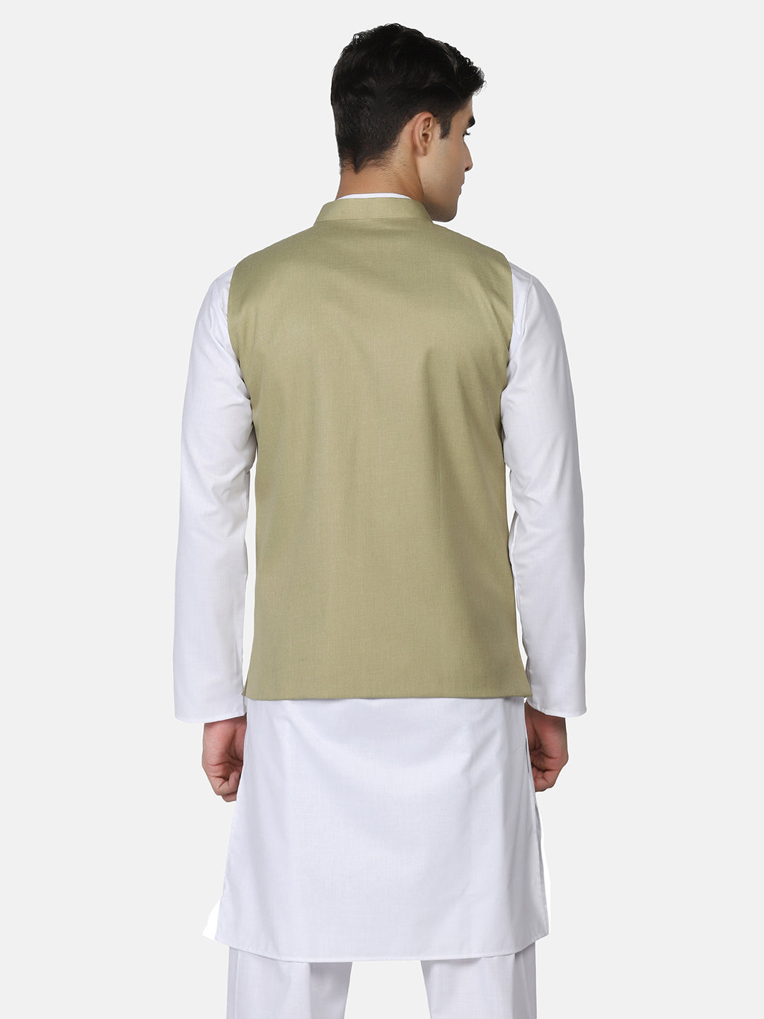 Men Kurta Set With Jacket - Tahvo India