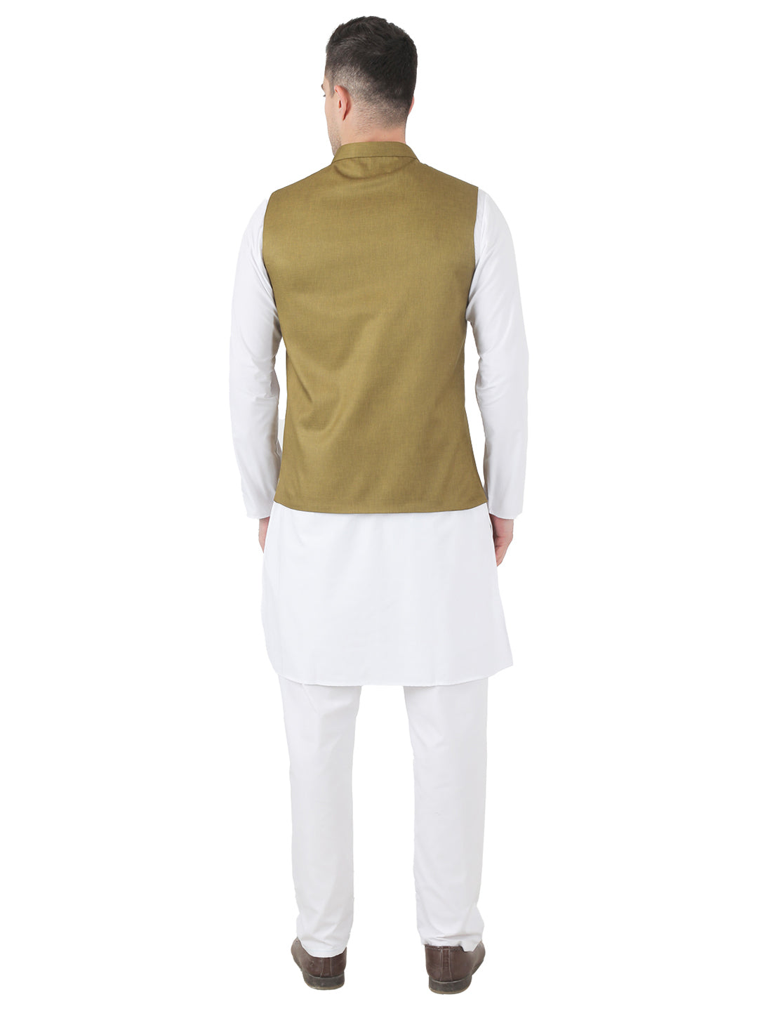 Men Kurta Set With Jacket - Tahvo India