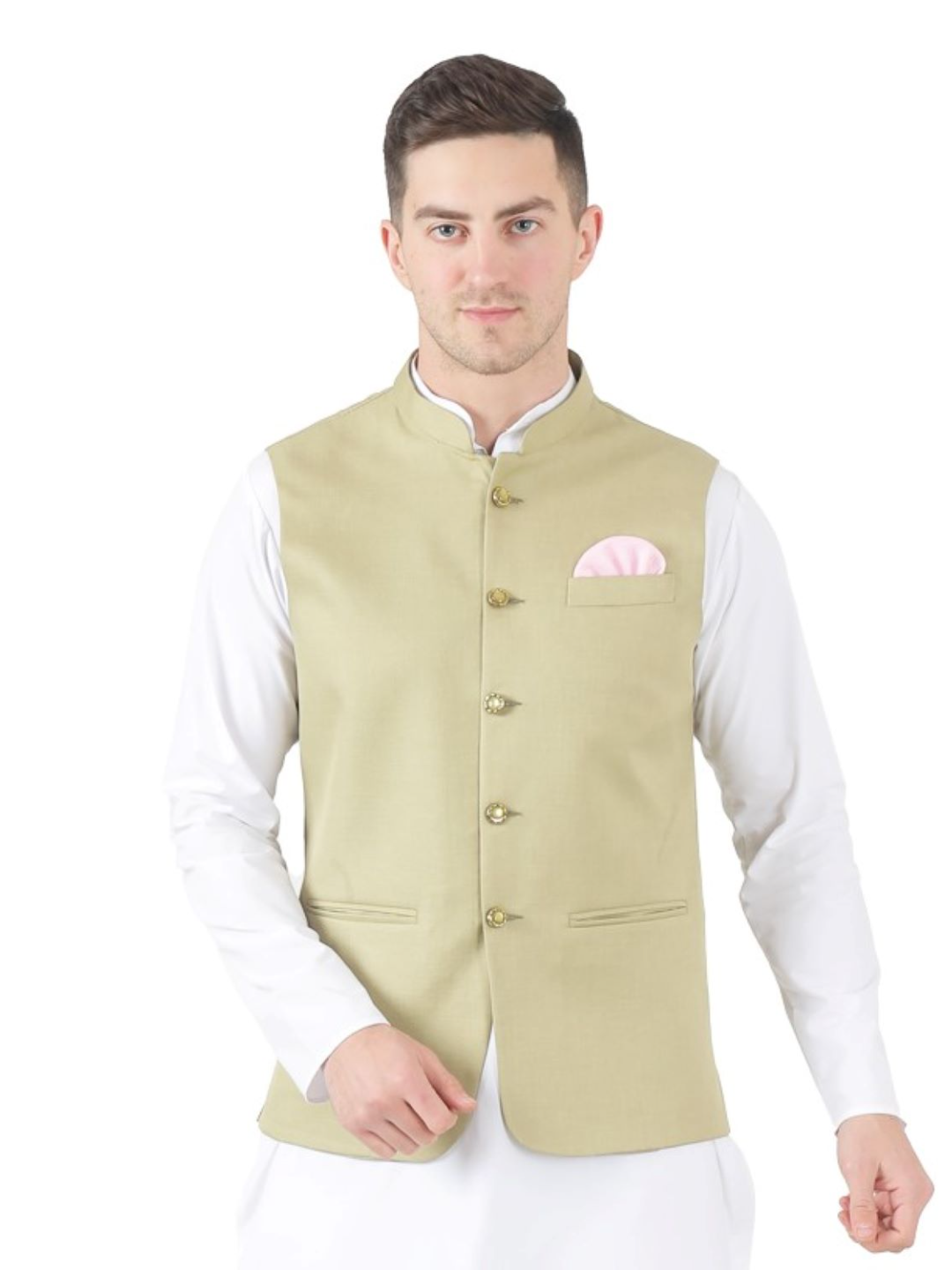 Men Pista Nehru Jacket - Tahvo India