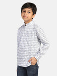 TAHVO kids printed shirt kurta