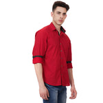 TAHVO Red Casual Shirt
