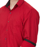 TAHVO Red Casual Shirt