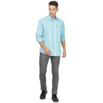 TAHVO Blue Check Shirt