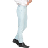 TAHVO Light Blue Formal Trousers