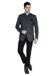 TAHVO Grey Bandgala Suit Set