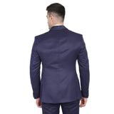 TAHVO Blue Tuxedo Suit Set
