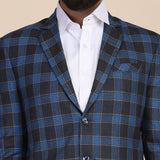 TAHVO Men tweed check blazer