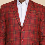 TAHVO Men tweed stylish blazer