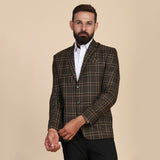 TAHVO Men tweed designer blazer