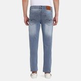 TAHVO men light blue slim fit denim jeans