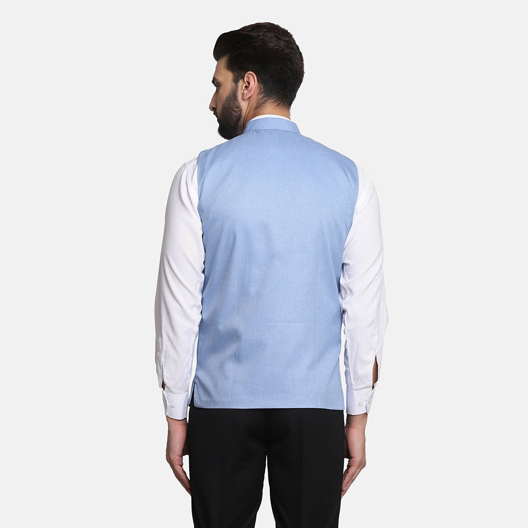 Men Blue modi Jacket - Tahvo India