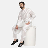 TAHVO men silk kurta with dhoti