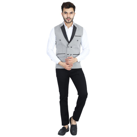 TAHVO Man Black Check Jacket with trousers